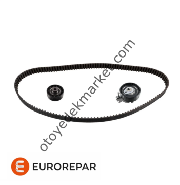 Peugeot 206 (2000-2007) 1.6 16V 110 Hp Benzinli Triger Seti / Egsantrik Kayış ve Rulman Kiti (Eurorepar)