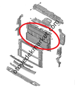 Citroen Berlingo (2019-2025) Ön Panel Hava Yönlendirme Modülü (Orijinal)