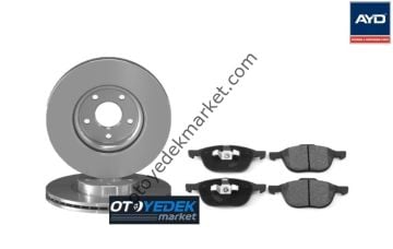 Ford Kuga (2008-2013) Ön Disk Balata + Ön Fren Disk Havalı 300 Mm (Ayd)