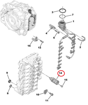 DS9 (2020-2026) Otomatik Vites Solenoidi (Orijinal)
