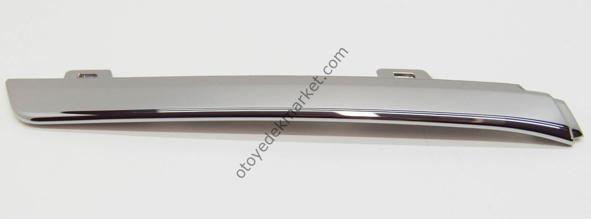 Citroen C4 X (2021-2024) Ön Tampon Sağ Lamba Çıtası (Krom Gri Renginde) (İthal)