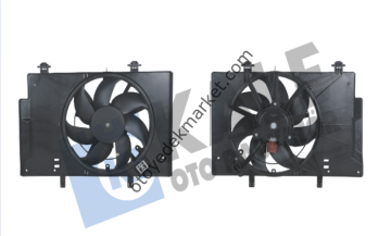 Ford Courier (2014-2018) Fan Motoru Komple (Kale)