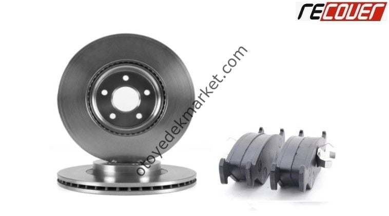 Ford Kuga (2013-2018) Ön Fren Balata + Ön Fren Disk Seti 320 Mm (Recover)