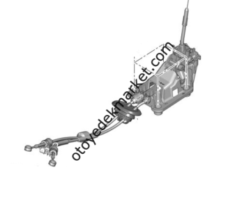 Citroen C3 (2012-2018) Vites Kumanda Teli (Orijinal)