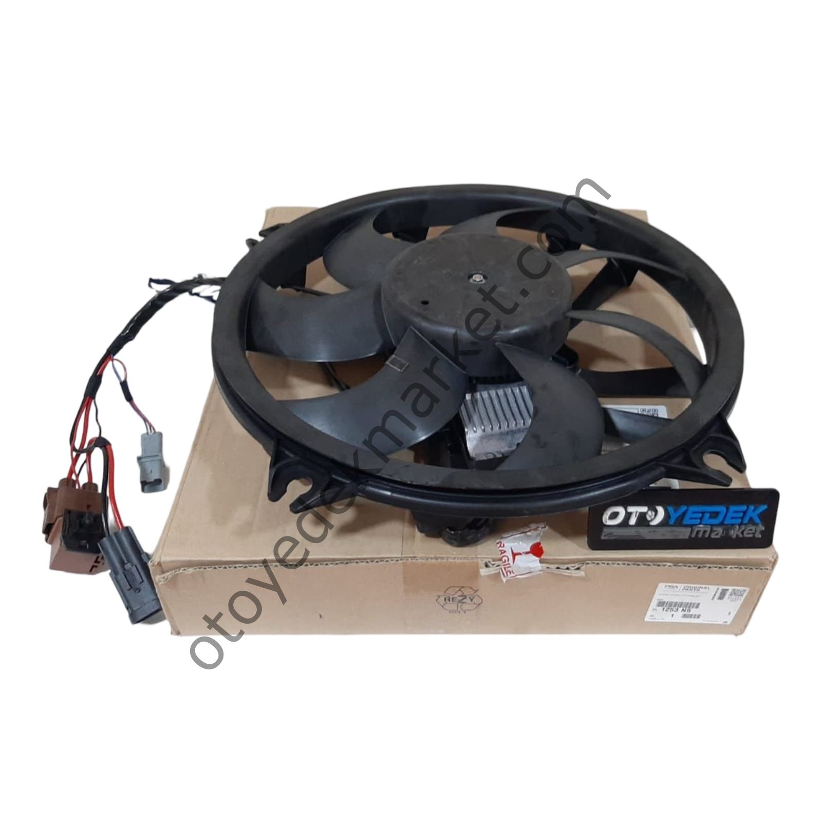 PEUGEOT 407 (2004-2011) Fan Motoru Beyinli (Orijinal)
