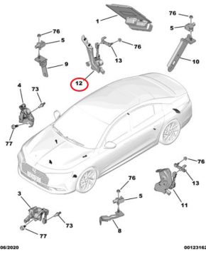 DS9 (2020-2026) Arka Yükseklik Sensörü (Orijinal)