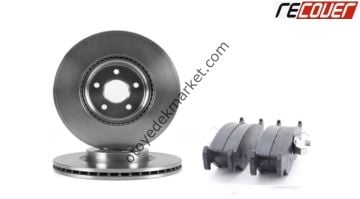 Ford Kuga (2018-2023) Ön Fren Balata + Ön Fren Disk Havalı 320 Mm (Recover)