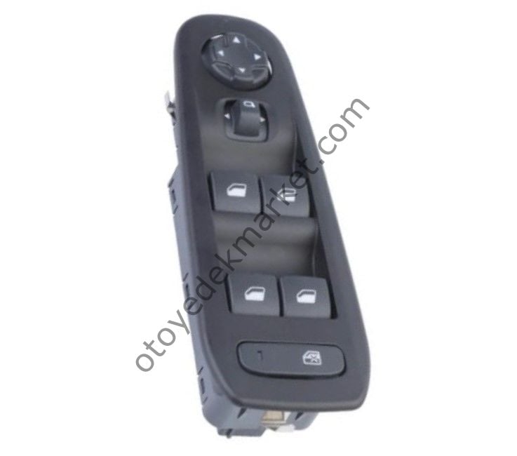 Peugeot 308 (2014-2021) Sol Ön Cam Açma Düğme Grubu (İthal)
