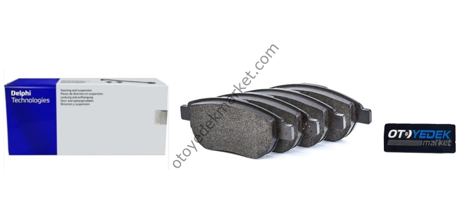 Citroen C4 (2002-2010) Ön Fren Balata Takımı (Delphi)