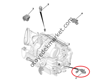 Opel Corsa (2020-2024) Evaporatör Sondası (Orijinal)