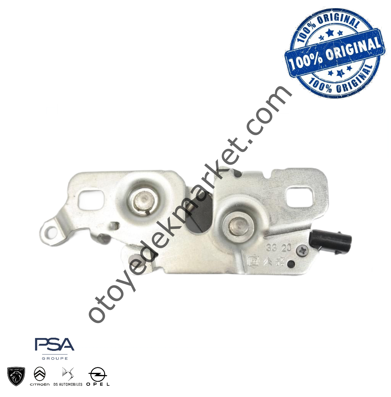 Peugeot 308 (2022-2023) Motor Kaput Kilidi (Orijinal)