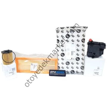 Citroen C3 (2004-2010) 1.6 Hdi Filtre Seti Yağsız (Orijinal)