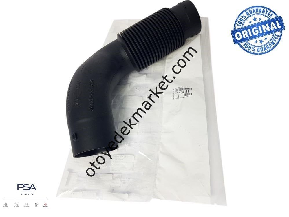 Peugeot Partner (2002-2008) 1.6 HDI Hava Filtre Borusu (Orijinal)