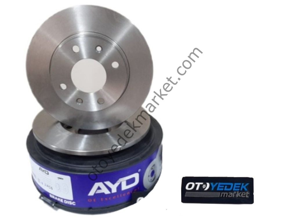 Citroen C-Elysee (2012-2020) Ön Fren Disk Takımı (Ayd)