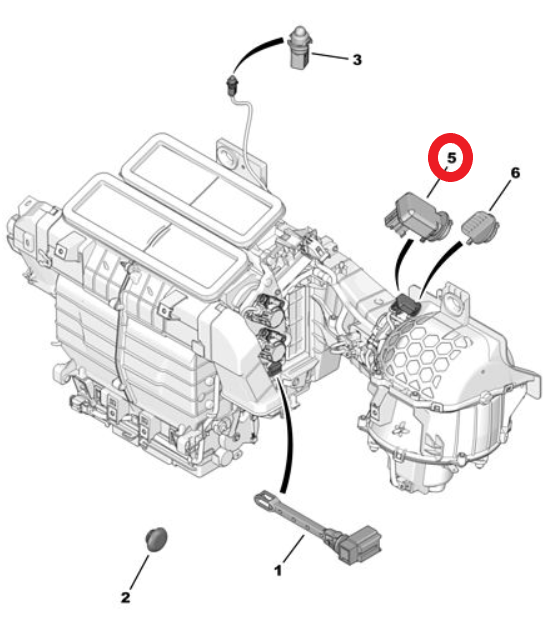 Peugeot 5008 (2016-2024) Hava Kalite Sensörü (Orijinal)