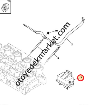 Citroen Berlingo (1998-2008) 2.0 Hdi Isıtıcı Role (Orijinal)
