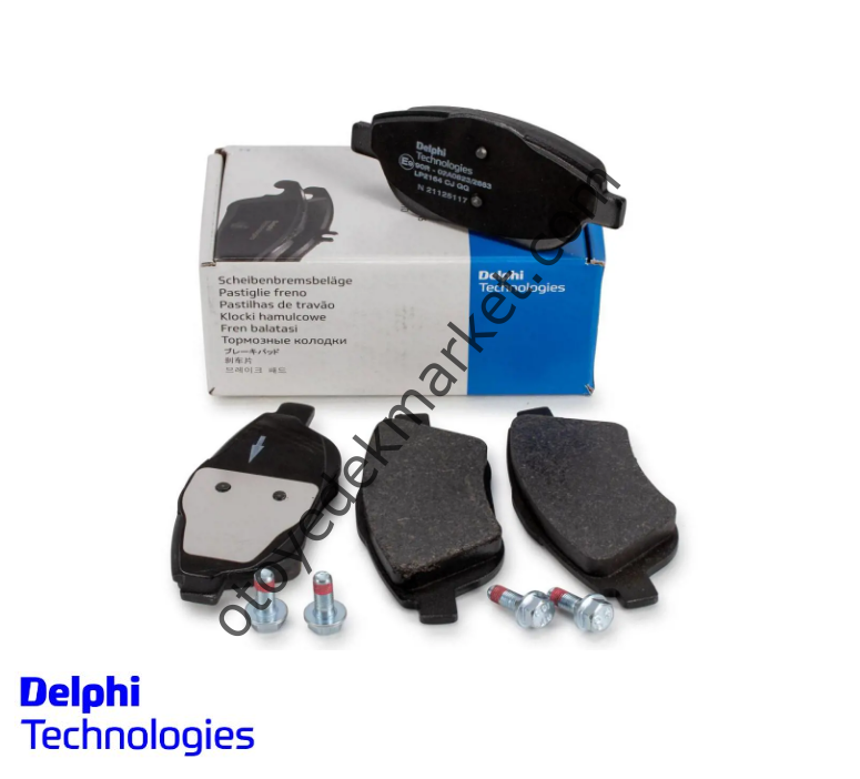 Peugeot 208 (2021-2024) 1.5 ve 1.2 Ön Fren Balatası (Delphi)