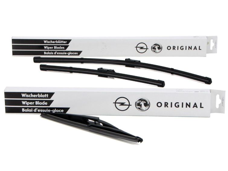 Opel Mokka (2021-2024) Ön ve Arka Cam Silecek Süpürgesi Takımı (Orijinal)