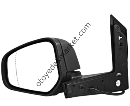 Ford Courier (2014-2018) Dış Dikiz Aynası Sol Motorlu Isıtmalı Cam (Servet)