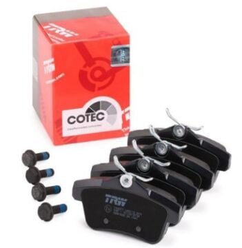 Citroen C4 (2012-2021) Arka Fren Balata Takımı (Trw)