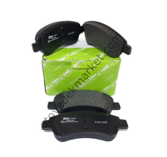 Peugeot 207 (2006-2012) 1.6 Dizel ve Benzinli Ön Fren Balata Takımı (Valeo)