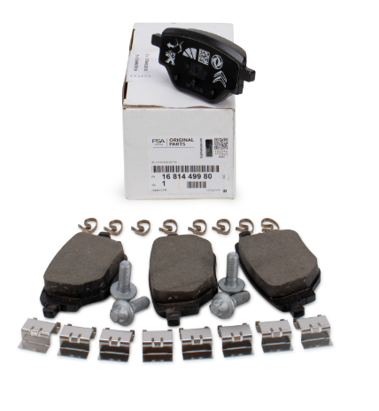 Peugeot 2008 (2020-2025) 1.6 Arka Fren Balata Takımı (Orijinal)