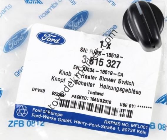 FORD RANGER (1998-2006) 2.5 D KALORİFER DÜĞMESİ (YAN) (FOMOCO)