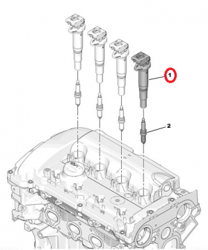CITROEN C5 (2009-2012) ATEŞLEME BOBİNİ (DELPHI)