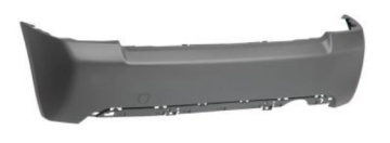 Citroen C2 (2003-2009) Arka Tampon (İthal)