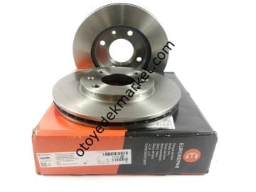 Peugeot 207 (2006-2011) 1.6 Ön Fren Disk Takımı (Orijinal Eurorepar)