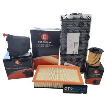 Citroen C5 (2004-2010) 1.6 Hdi Filtre Bakım Seti (Orijinal Eurorepar)