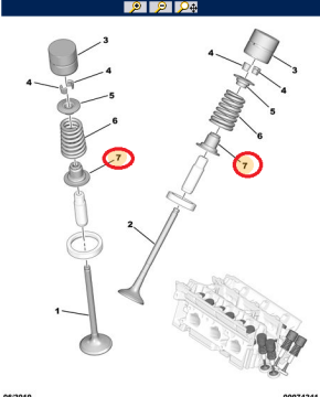 Peugeot 306 (1997-2004) 1.8 16V Subap Lastik Takımı (Corteco)