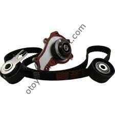 PEUGEOT 307 (2001-2008) 1,4 HDI TRİGER ve DEVİRDAİM SETİ 1 takım triger  kayış ve bilyaları ,1 adet devirdaim 3 litre antifiriz (Dayco-Bugatti)
