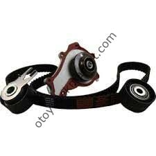PEUGEOT 307 (2001-2008) 1,4 HDI TRİGER ve DEVİRDAİM SETİ 1 takım triger  kayış ve bilyaları ,1 adet devirdaim 3 litre antifiriz (Dayco-Bugatti)