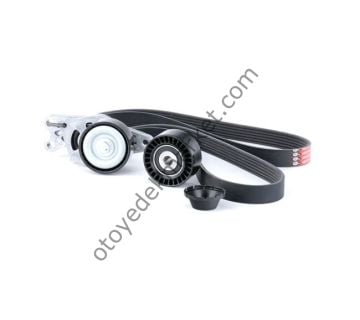 Peugeot 206 1,4 Benzinli (1998-2011) Alternatör Kayış ve Gergi Seti (Aba)