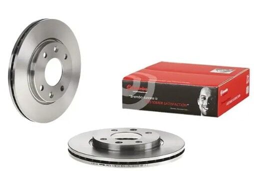 Peugeot 206 (2003-2009) Ön Fren Disk Takımı (Brembo)