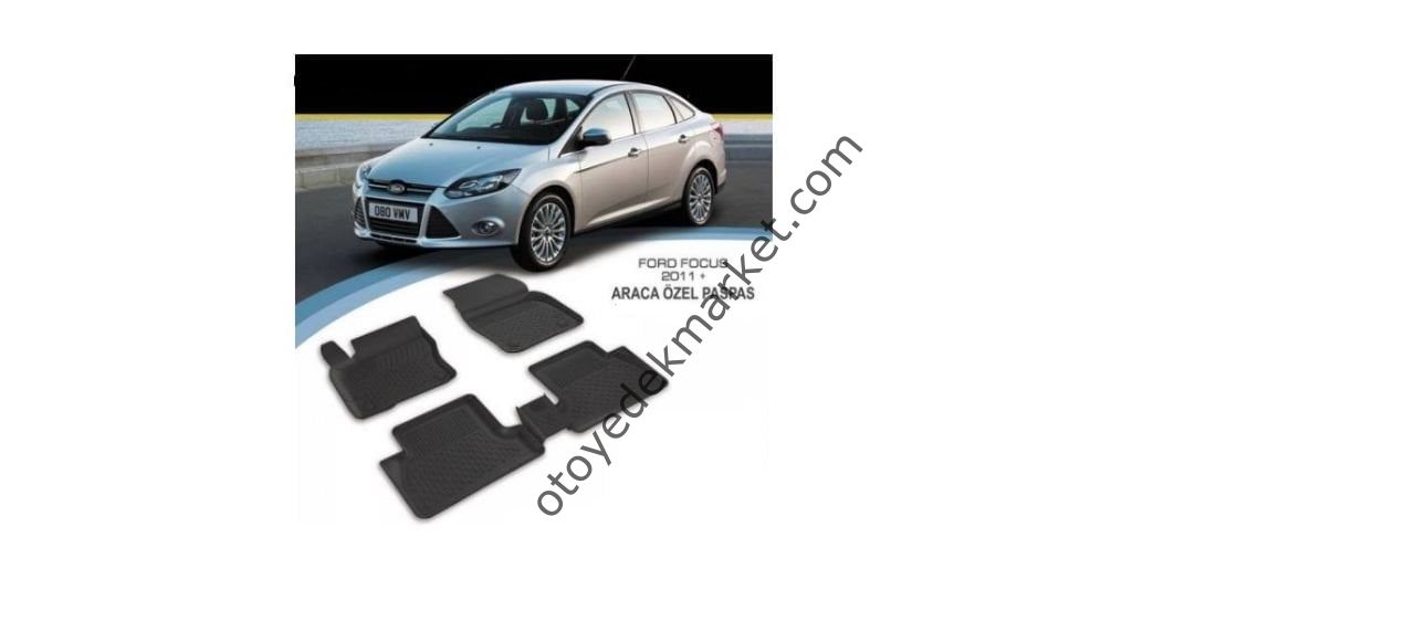 4D PASPAS HAVUZLU FORD FOCUS 3 (2010-2018) 5 PRÇ SiYAH KUTULU ORJiNAL KESiM