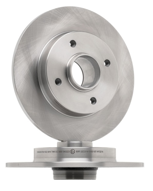 Peugeot 307 (2001-2008) Poryalı Rulmanlı Arka Fren Disk Takımı (TRW)