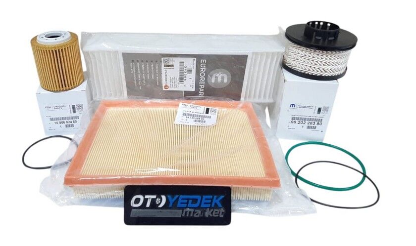 Opel Combo (2019-2024) 1.5 Dizel Filtre Bakım Seti (Orijinal)