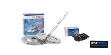 Ford Connect (2014-2017) Fren Disk Ön Havalı Ön Fren Balata (Bosch)