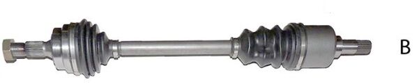 Peugeot 306 (1994-2001) 1.6 Benzinli ABSsiz Sol Aks Komple (İTHAL)