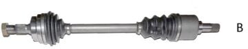 Peugeot 306 (1994-2001) 1.6 Benzinli ABSsiz Sol Aks Komple (İTHAL)
