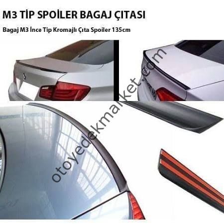 BAGAJ SPOiLERI iNCE SiYAH BOY:135x3,5 CM