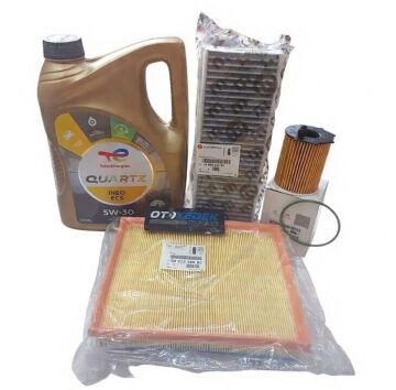 Citroen Berlingo (2018-2026) 1.5 BlueHdi Mazot Filtresiz Filtre Seti Karbon Polenli +5w30 Yağ (Orijinal)