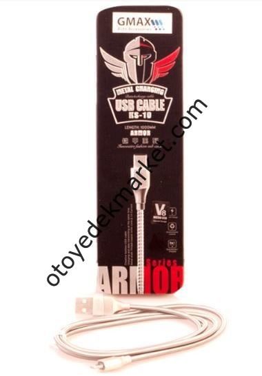 Telefon Şarjı Mikro USB Metal Kablo Samsung