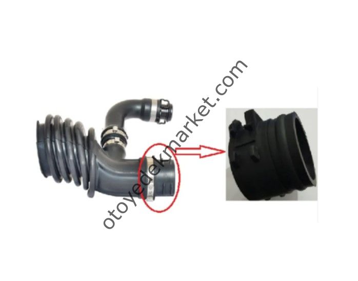 Ford Focus (2007-2011) Hava Filtre Hortumu Uç Lastiği (Kaylas)