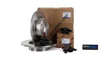 Ford Connect (2014-2017) Fren Disk Arka Düz 280Mm 5 Bijon Fren Balata Arka Üstten Yaylı (Otosan)