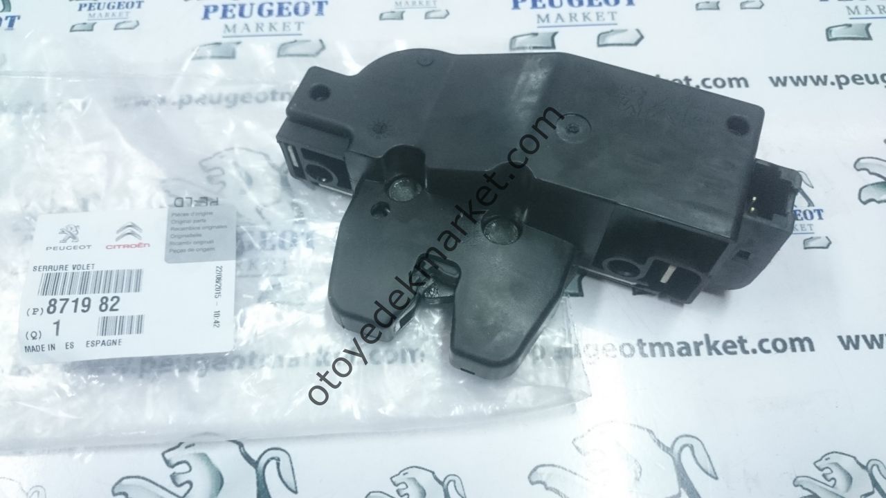 PEUGEOT 308 (2011-2013) BAGAJ KAPAK KİLİDİ (ORJİNAL)