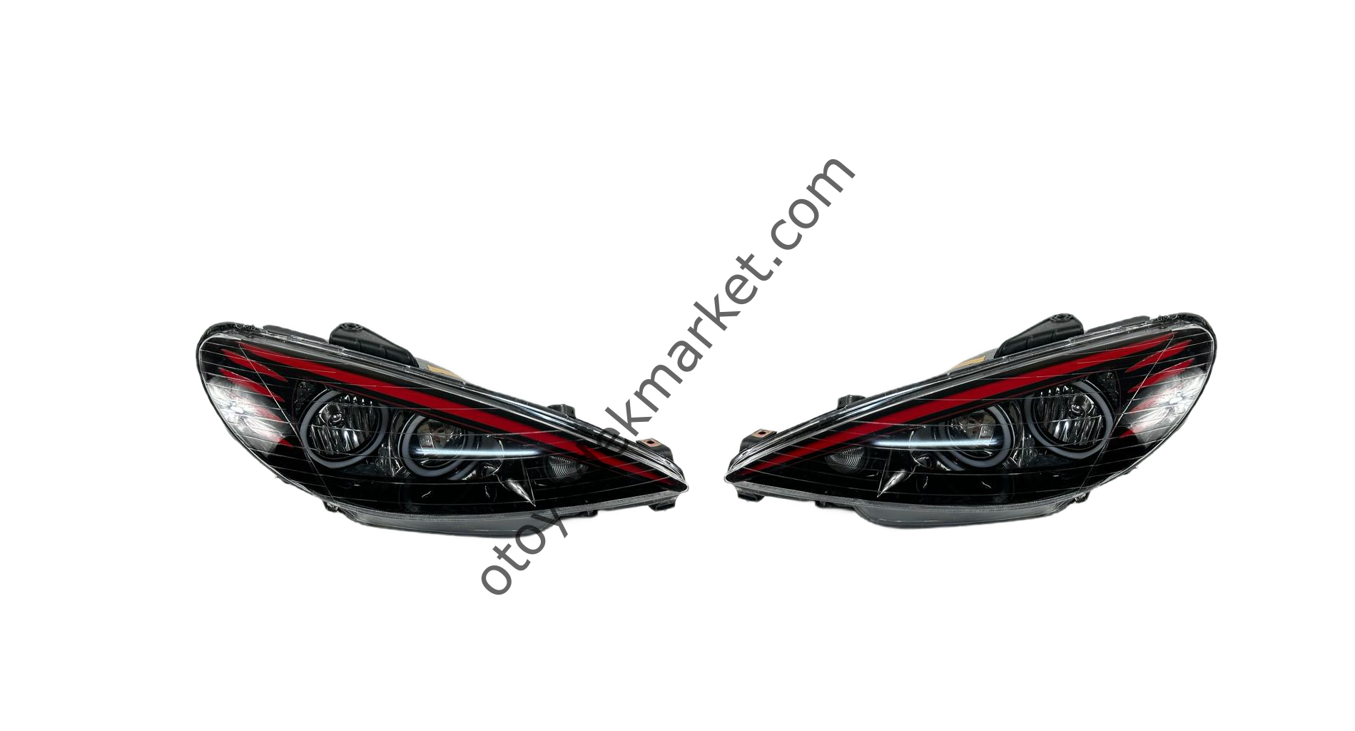 Peugeot 206 (1999-2009) İran Modeli Led Far Takımı