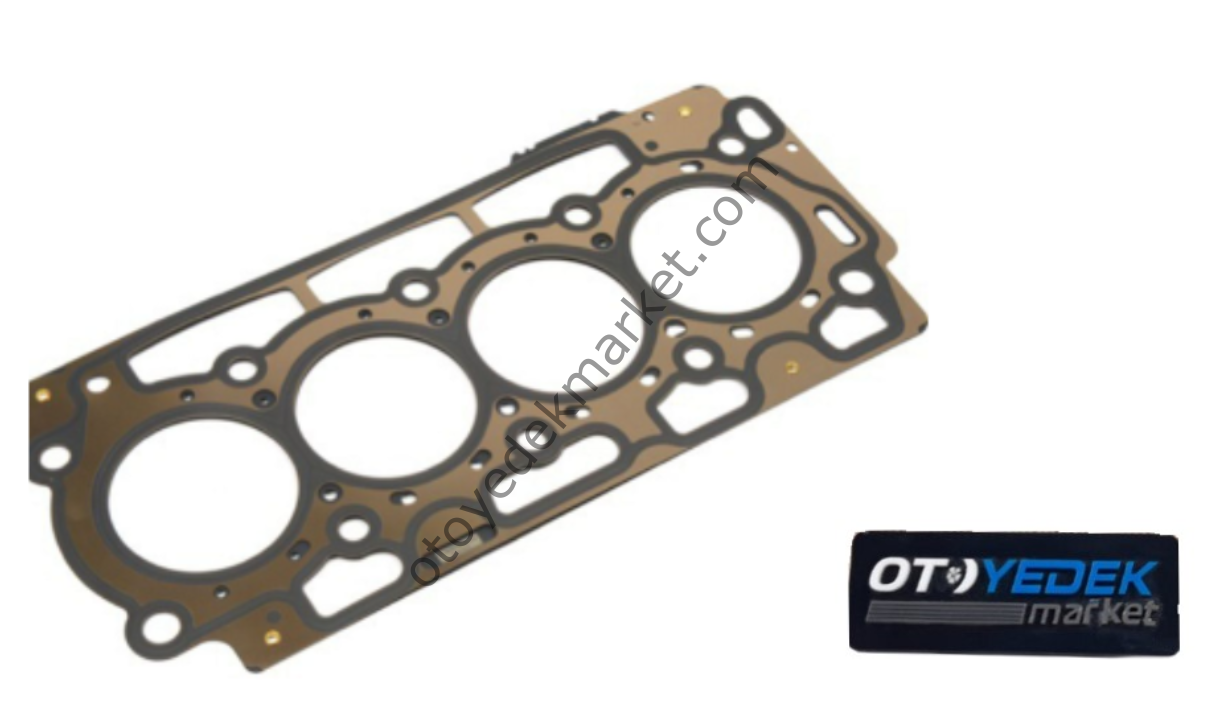 Citroen C2 (2003-2009) 1.4 Hdi Silindir Kapak Contası (2 Çentik 1.25 mm kalınlık) (Orijinal)